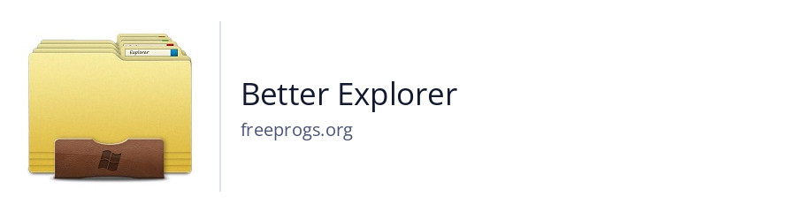 Better Explorer