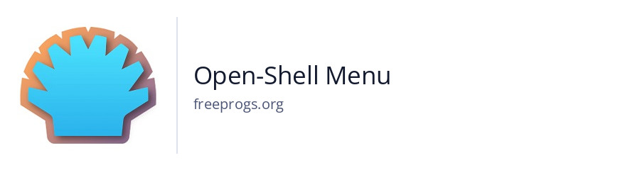 Open-Shell Menu