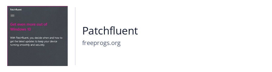 Patchfluent