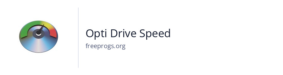 Opti Drive Speed