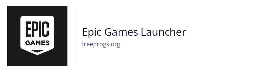Epic Games Launcher