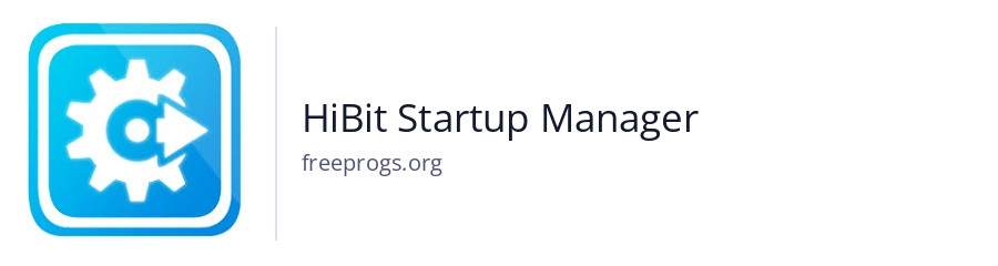 HiBit Startup Manager