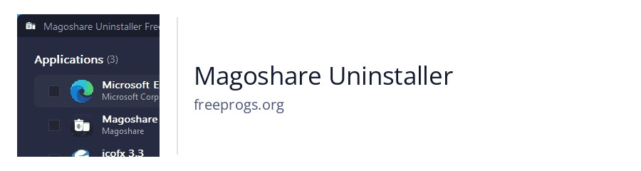 Magoshare Uninstaller