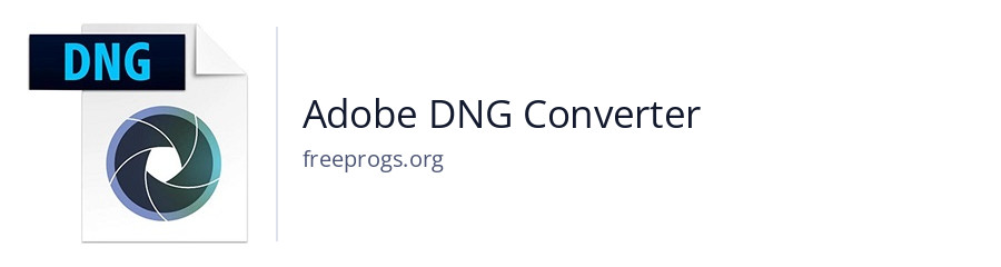Adobe DNG Converter