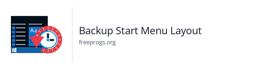 Backup Start Menu Layout