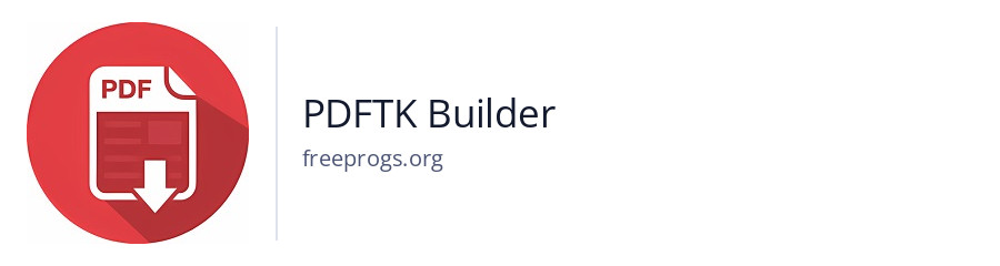 PDFTK Builder