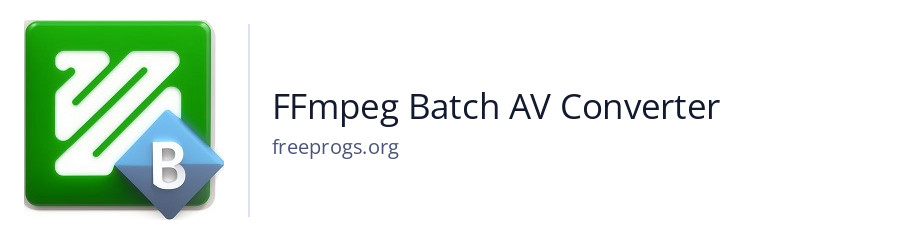 FFmpeg Batch AV Converter