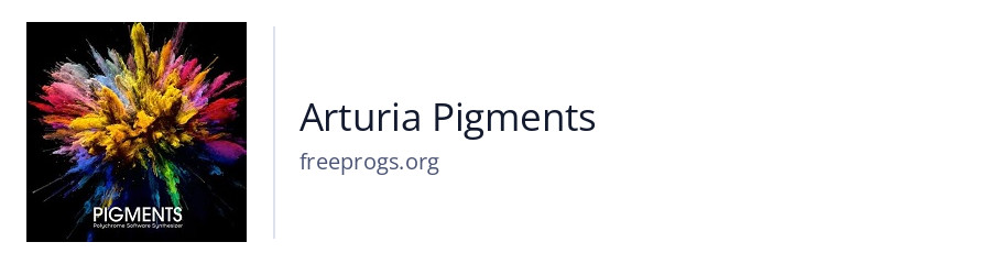 Arturia Pigments
