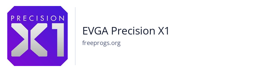 EVGA Precision X1