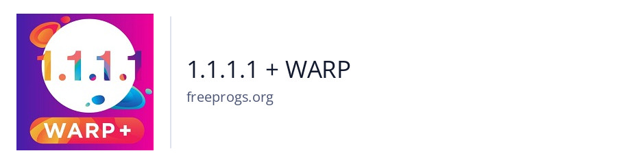1.1.1.1 + WARP