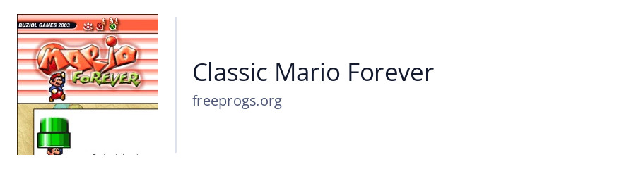 Classic Mario Forever