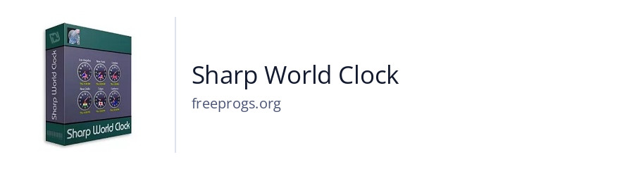 Sharp World Clock
