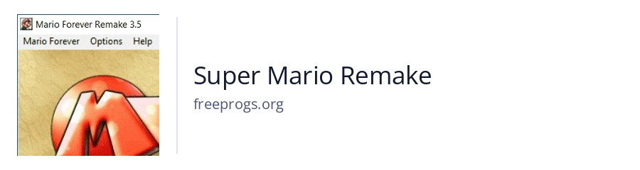Super Mario Remake