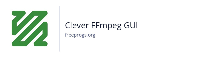 Clever FFmpeg GUI