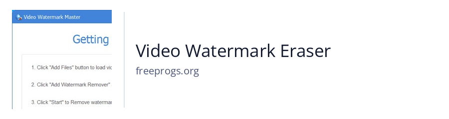 Video Watermark Eraser