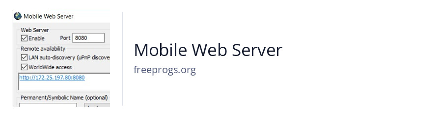 Mobile Web Server