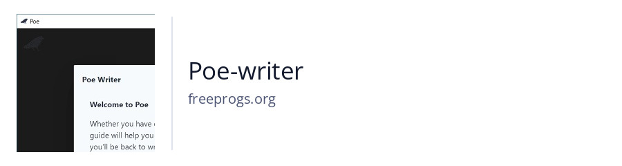 Poe-writer