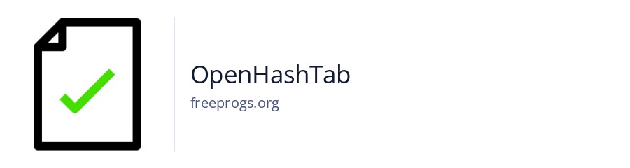 OpenHashTab