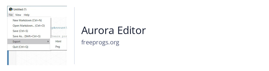 Aurora Editor