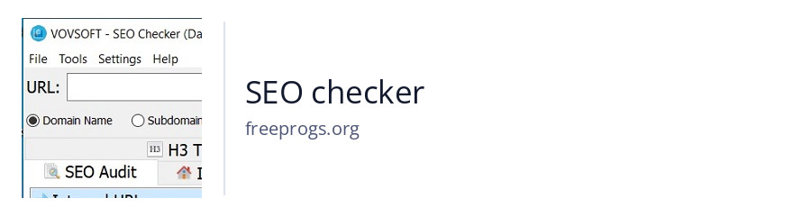 SEO checker