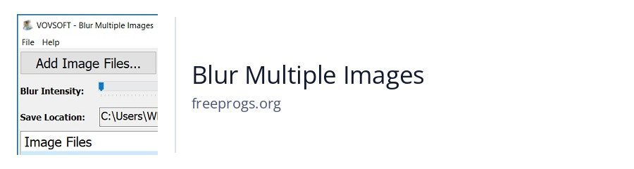 Blur Multiple Images