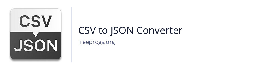 CSV to JSON Converter
