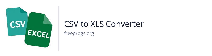 CSV to XLS Converter