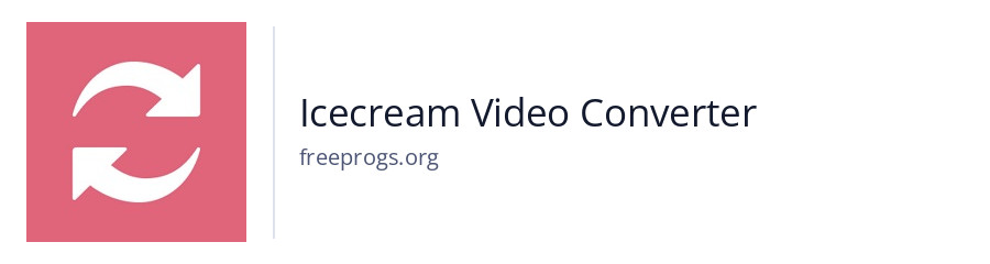 Icecream Video Converter