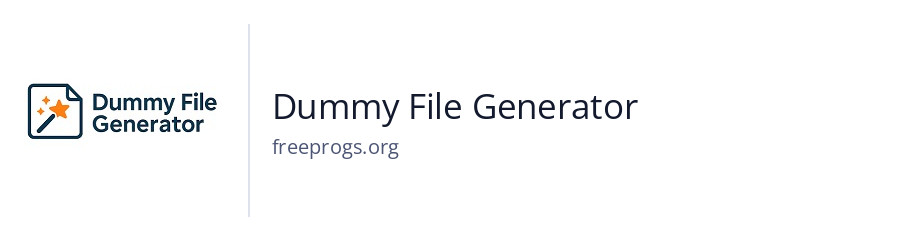 Dummy File Generator