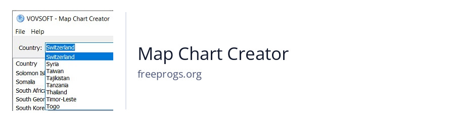 Map Chart Creator