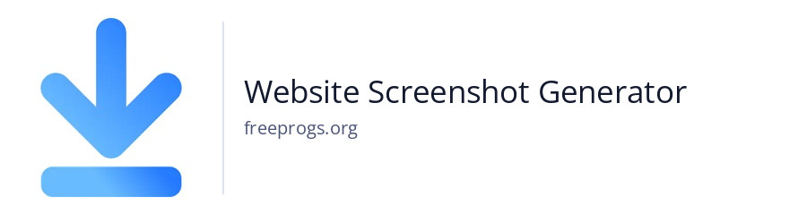 Website Screenshot Generator