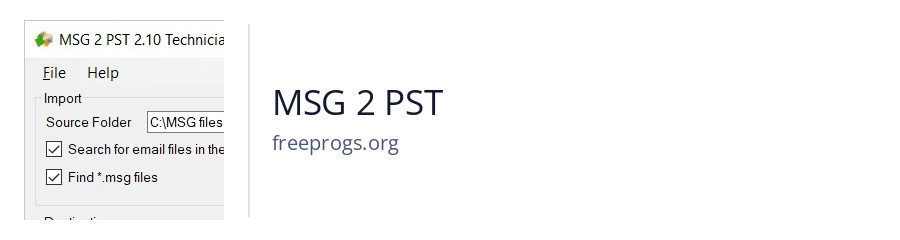 MSG 2 PST