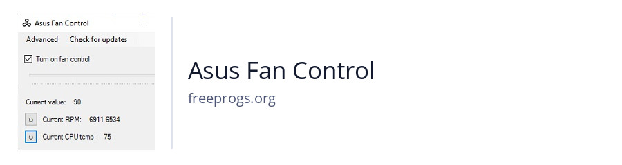 Asus Fan Control