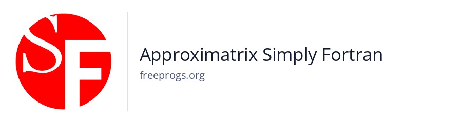 Approximatrix Simply Fortran