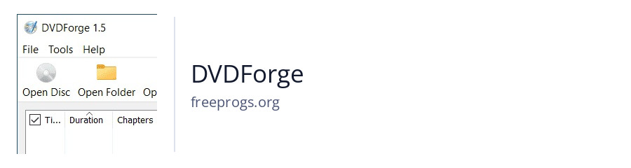 DVDForge