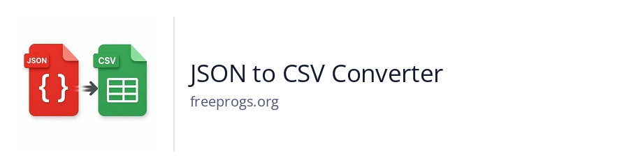 JSON to CSV Converter