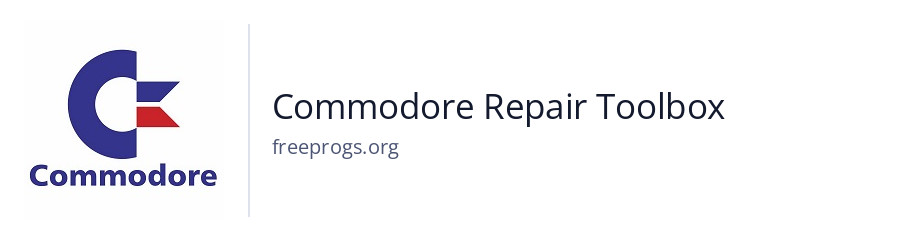 Commodore Repair Toolbox
