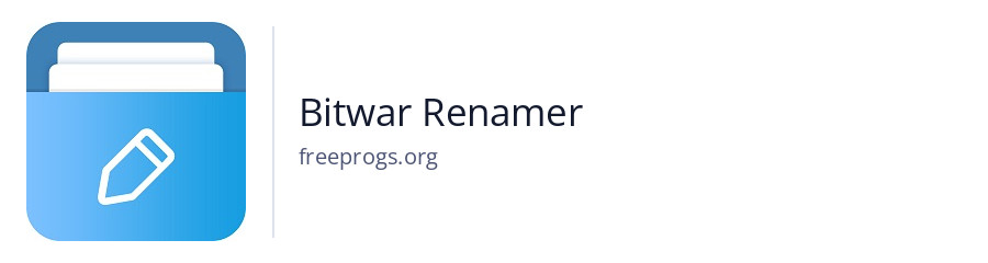 Bitwar Renamer