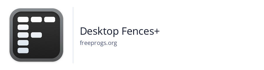 Desktop Fences+