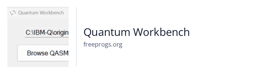 Quantum Workbench