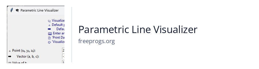 Parametric Line Visualizer