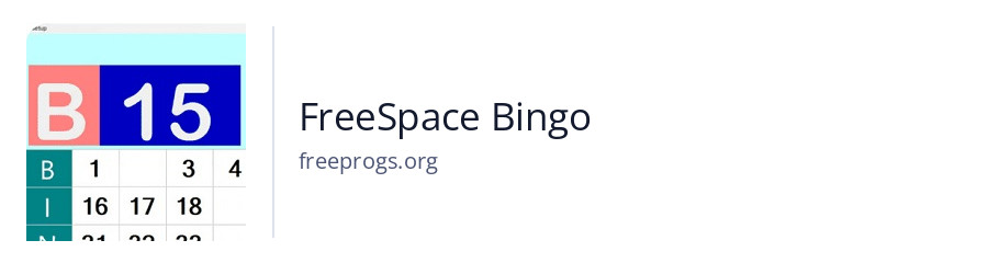FreeSpace Bingo