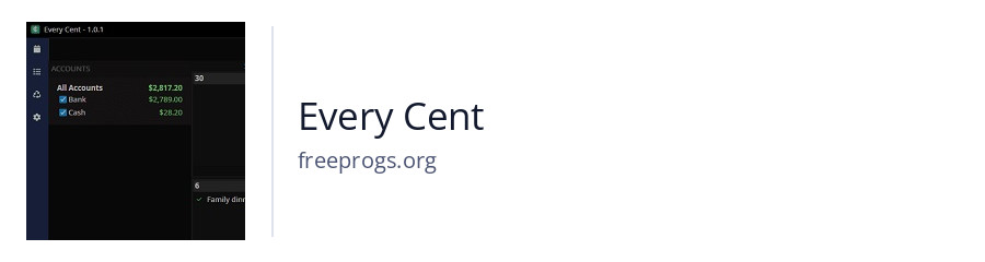 Every Cent