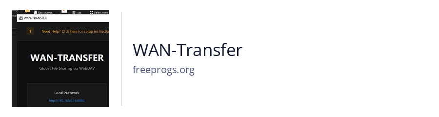 WAN-Transfer
