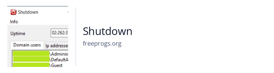 Shutdown