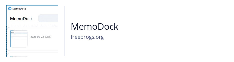 MemoDock
