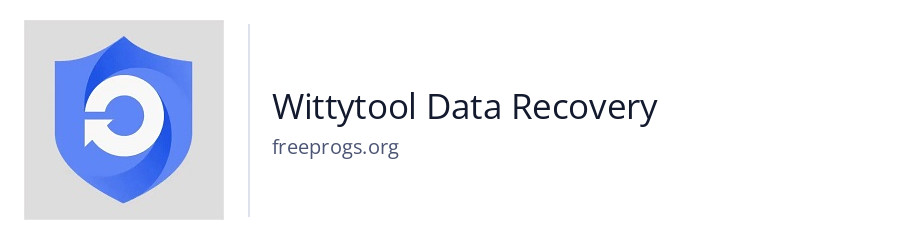 Wittytool Data Recovery