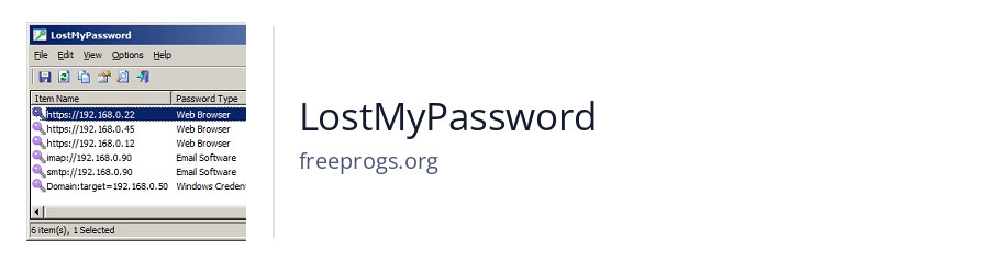 LostMyPassword