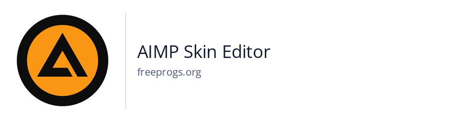 AIMP Skin Editor