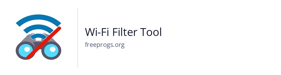 Wi-Fi Filter Tool